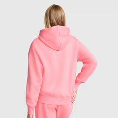 Fleece Hoodie, Satin Applique