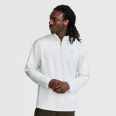 Sport Long Sleeve 1/4 Zip Mockneck, C Logo