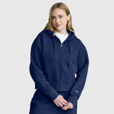 Cropped Zip-Up Hoodie