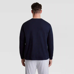 Classic Long Sleeve T-Shirt, Embroidered C Logo - Big & Tall