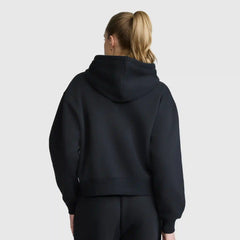 Cropped Zip-Up Hoodie