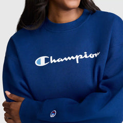Powerblend Crewneck Sweatshirt, Script Logo