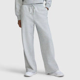 Wide Leg Fleece Sweatpants, C Logo