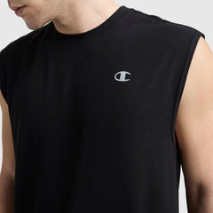 Sport Crewneck Muscle Tee, Script Logo