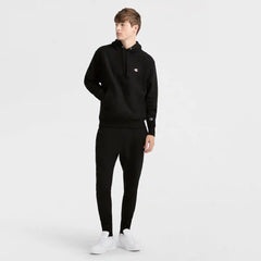 Reverse Weave Small C Hooded Sweatshirt