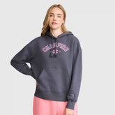 Fleece Hoodie, Satin Applique