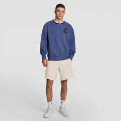 9" Modern Retro Washed  Shorts, C Logo