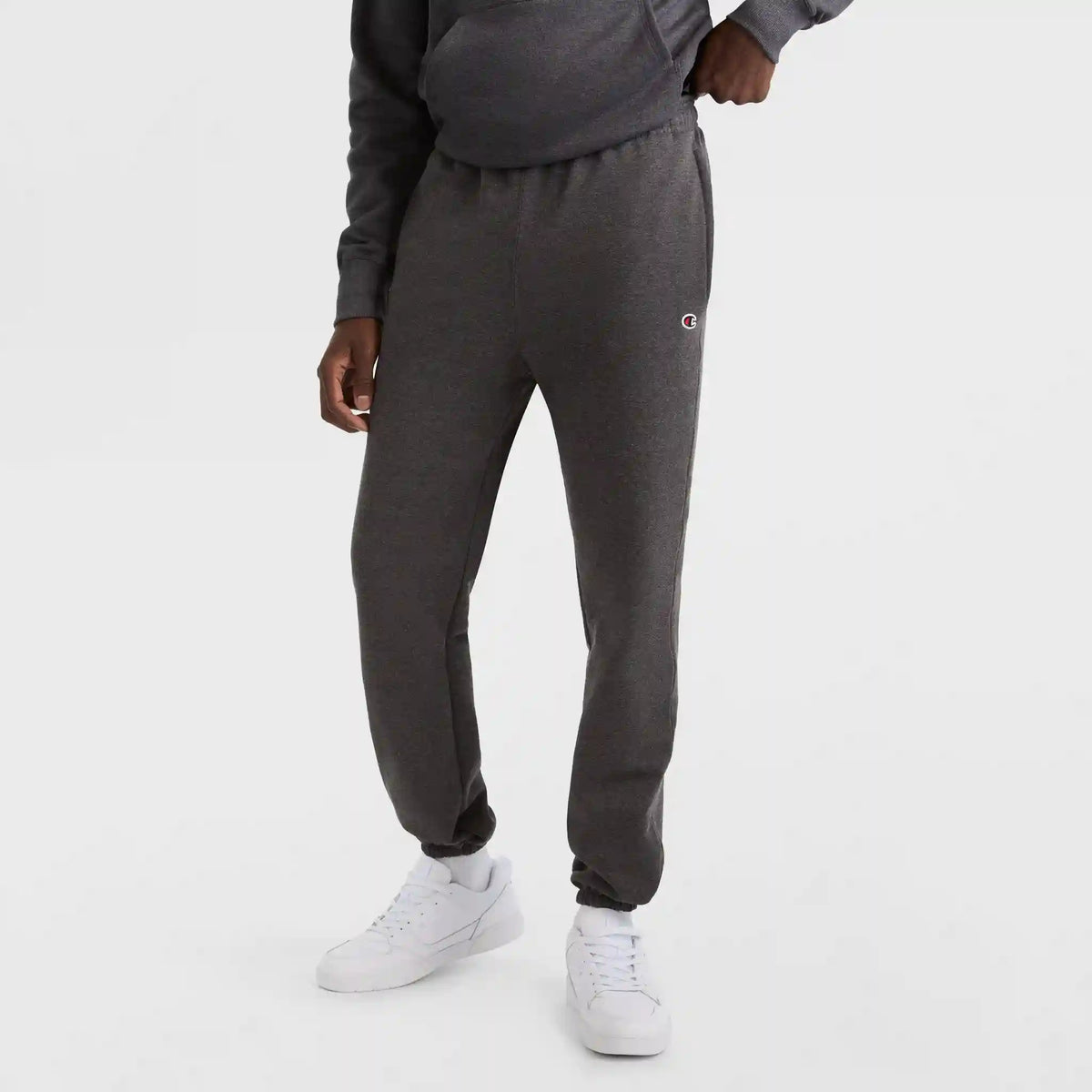 Powerblend Sweatpants, Cinched Bottom, C Logo