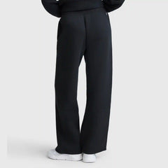 Wide Leg Fleece Sweatpants, C Logo