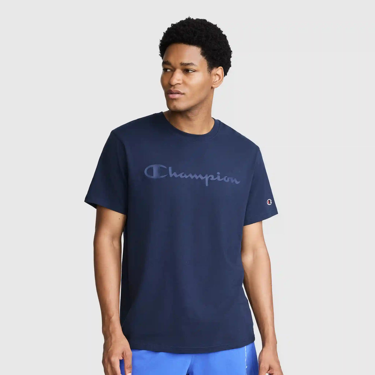Classic Graphic T-Shirt, Tonal Script Logo