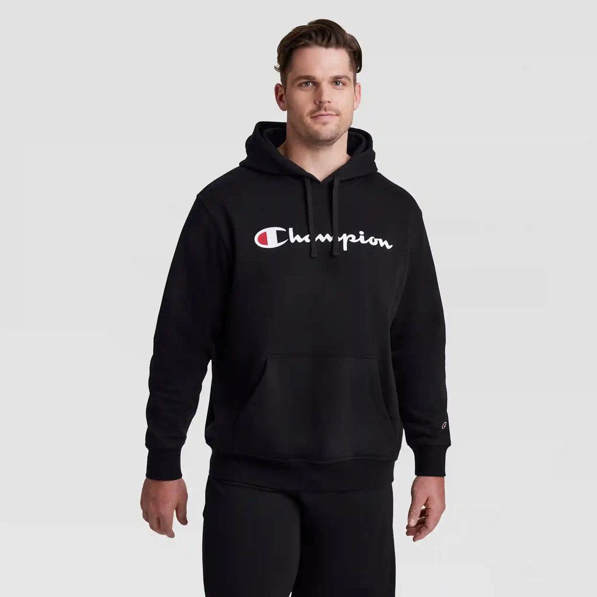 Powerblend Hoodie, Full Script Logo - Big & Tall