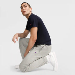 Lightweight Lounge Pants, Cinched Hem, C Logo