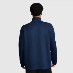 Sport Long Sleeve 1/4 Zip Mockneck, C Logo