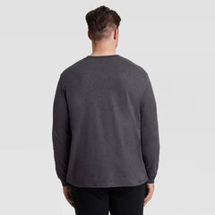 Classic Long Sleeve T-Shirt, Embroidered C Logo - Big & Tall
