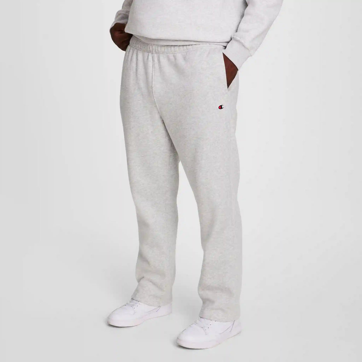 Powerblend Sweatpants, Open Hem, C Logo - Big & Tall