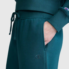 Wide Leg Fleece Sweatpants, C Logo