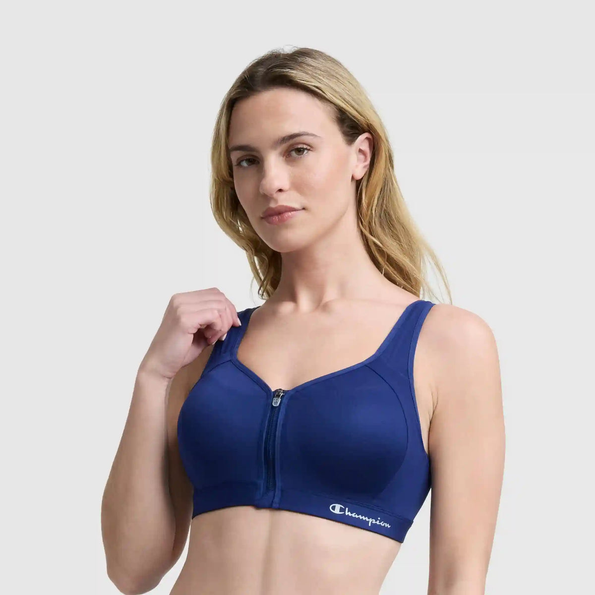 Motion Control Zip Sports Bra