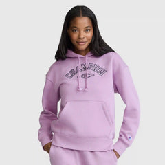 Fleece Hoodie, Satin Applique