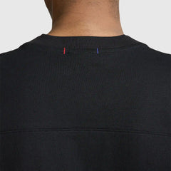 Short Sleeve Boxy T-Shirt, Embroidered Script Logo