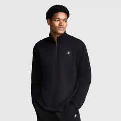 Sport Long Sleeve 1/4 Zip Mockneck, C Logo