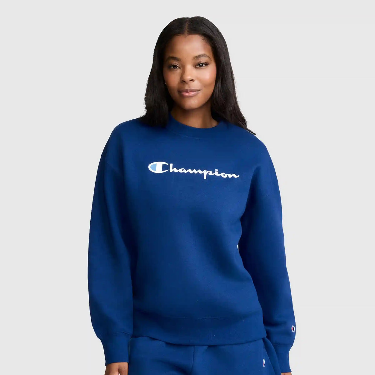 Powerblend Crewneck Sweatshirt, Script Logo