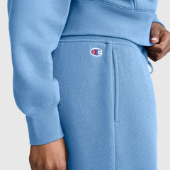 Wide Leg Fleece Sweatpants, C Logo