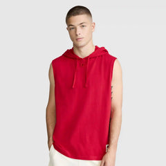 Jersey Sleeveless Hoodie, C Logo