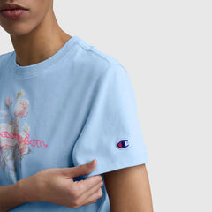 Blurred Roses Graphic T-Shirt, C Logo