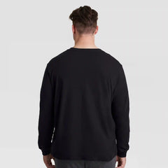 Classic Long Sleeve T-Shirt, Embroidered C Logo - Big & Tall
