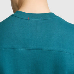 Short Sleeve Boxy T-Shirt, Embroidered Script Logo
