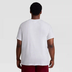 Classic Graphic T-Shirt, Tonal Script Logo - Big & Tall