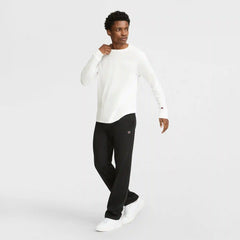 Lightweight Lounge Pants, Open Hem, C Logo