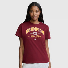 New York Flower Graphic T-Shirt