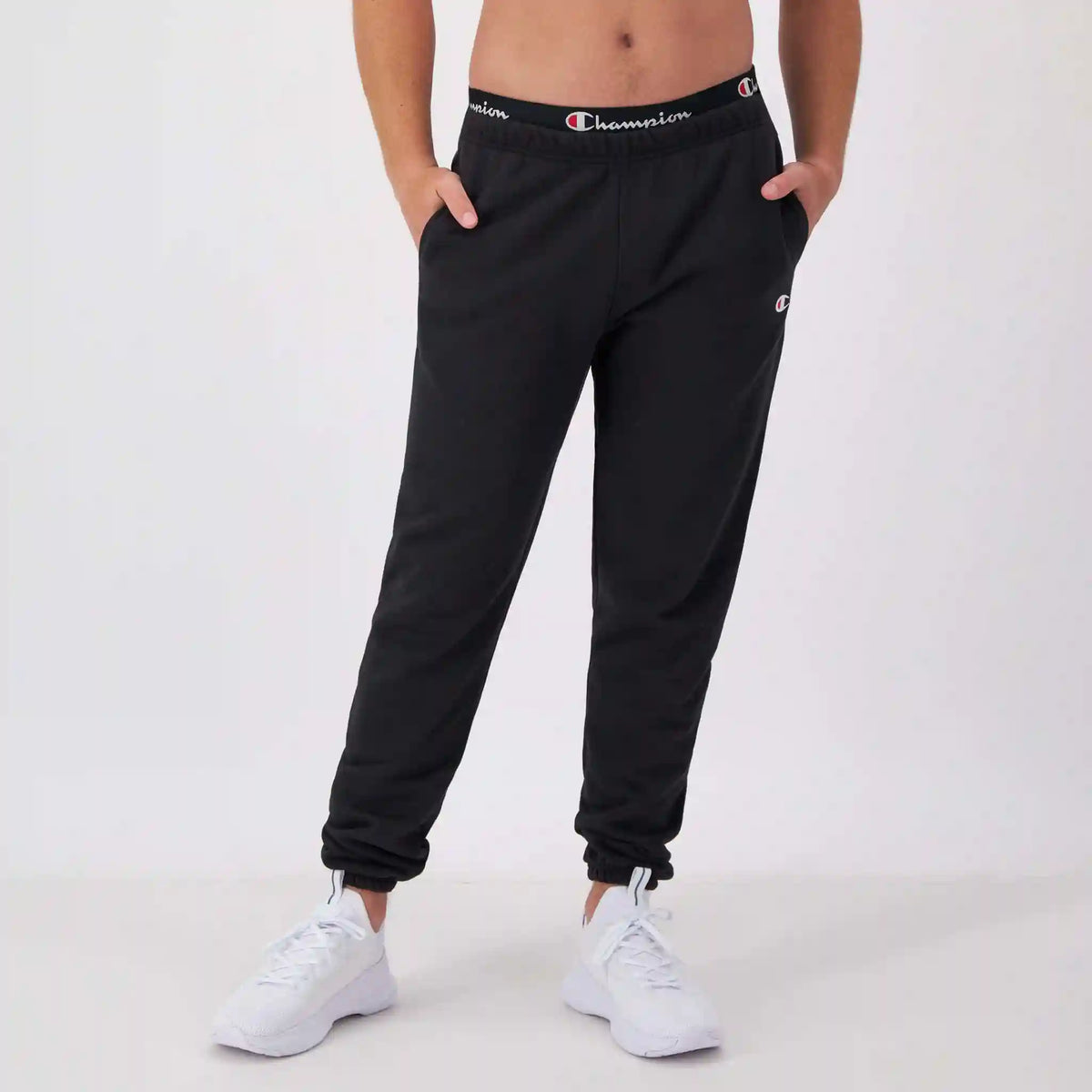 Reverse Weave Small Logo Cinched Sweatpants