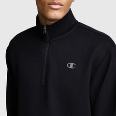 Sport Long Sleeve 1/4 Zip Mockneck, C Logo