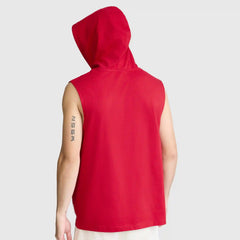 Jersey Sleeveless Hoodie, C Logo