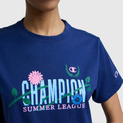 Summer League Graphic T-Shirt, C  Logo
