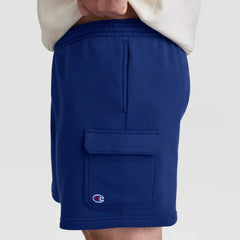 8" Fleece Cargo Short, C Logo - Big & Tall