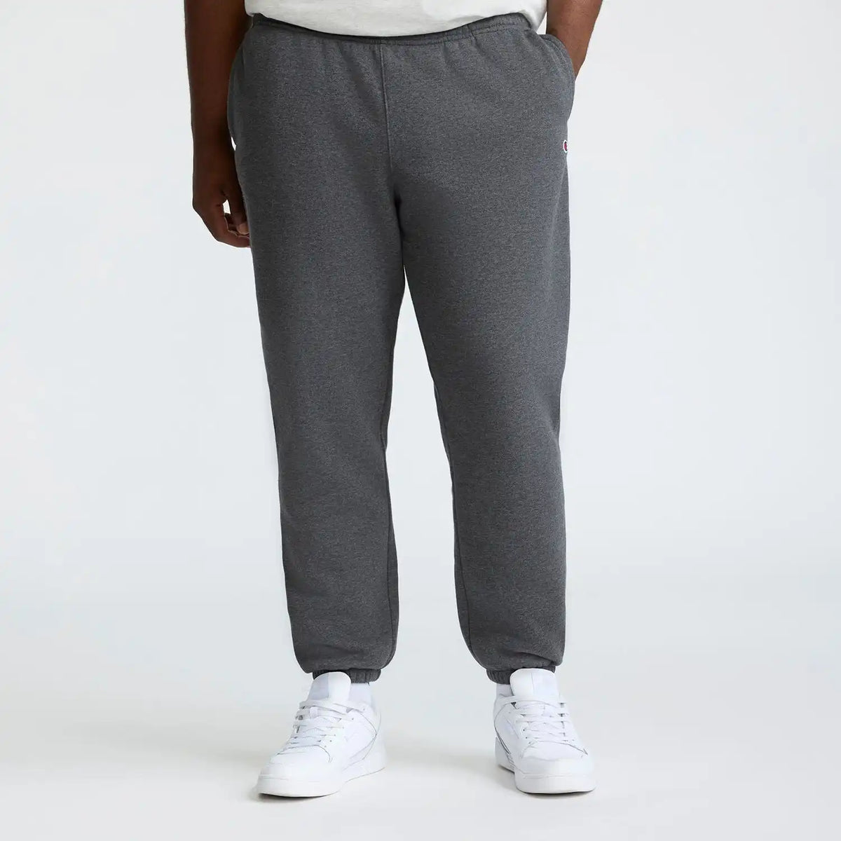 Powerblend Sweatpants, Cinched Bottom, C Logo - Big & Tall