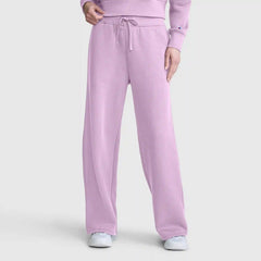 Wide Leg Fleece Sweatpants, C Logo