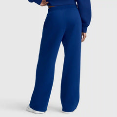 Wide Leg Fleece Sweatpants, C Logo