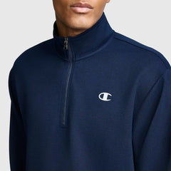 Sport Long Sleeve 1/4 Zip Mockneck, C Logo