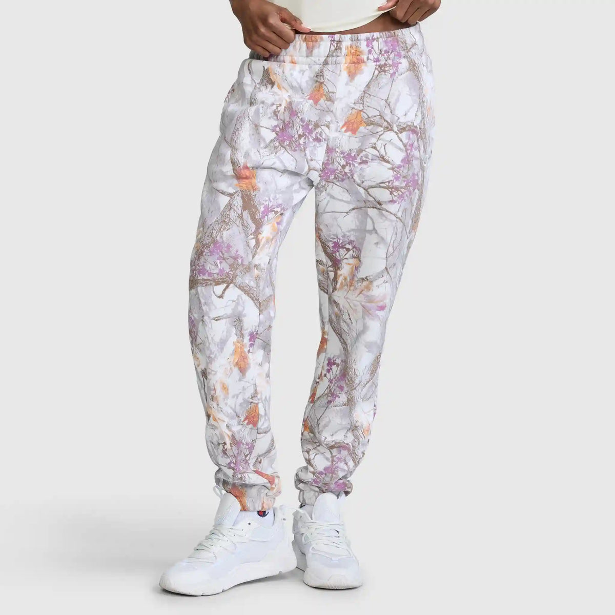Powerblend Boyfriend Sweatpant, C Logo, Allover Print