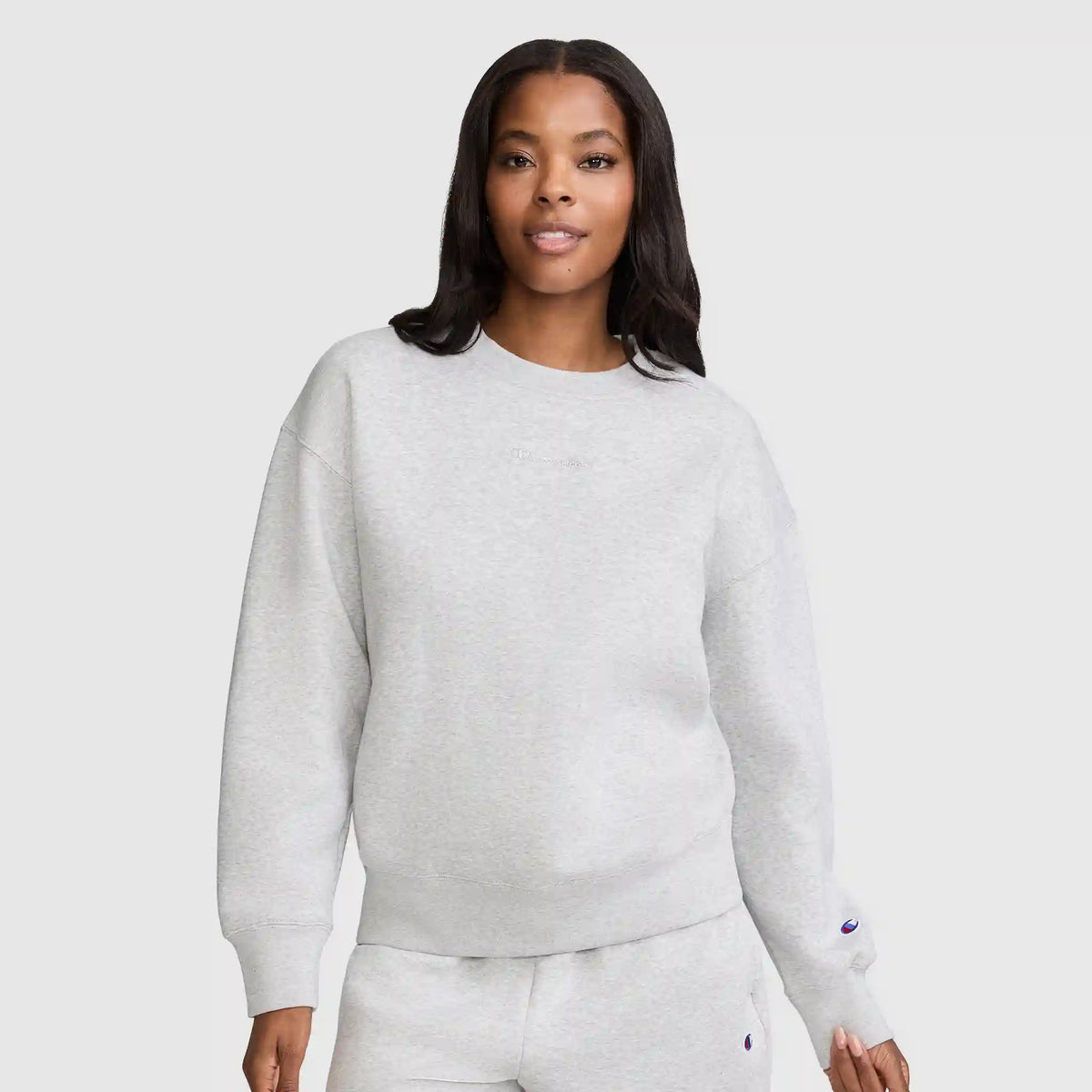 Powerblend Crewneck Sweatshirt, Embroidered Script Logo