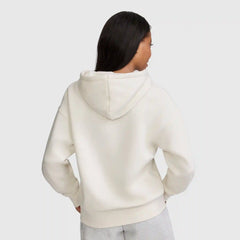 Fleece Hoodie, Satin Applique