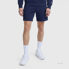 8" Fleece Cargo Short, C Logo