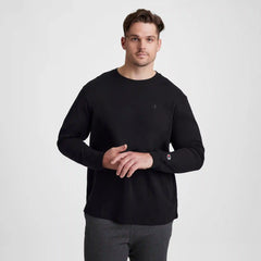 Classic Long Sleeve T-Shirt, Embroidered C Logo - Big & Tall