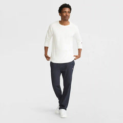 Lightweight Lounge Pants, Open Hem, C Logo