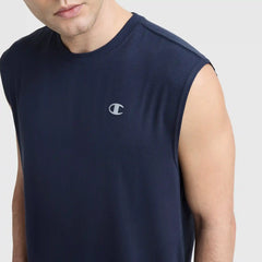 Sport Crewneck Muscle Tee, Script Logo