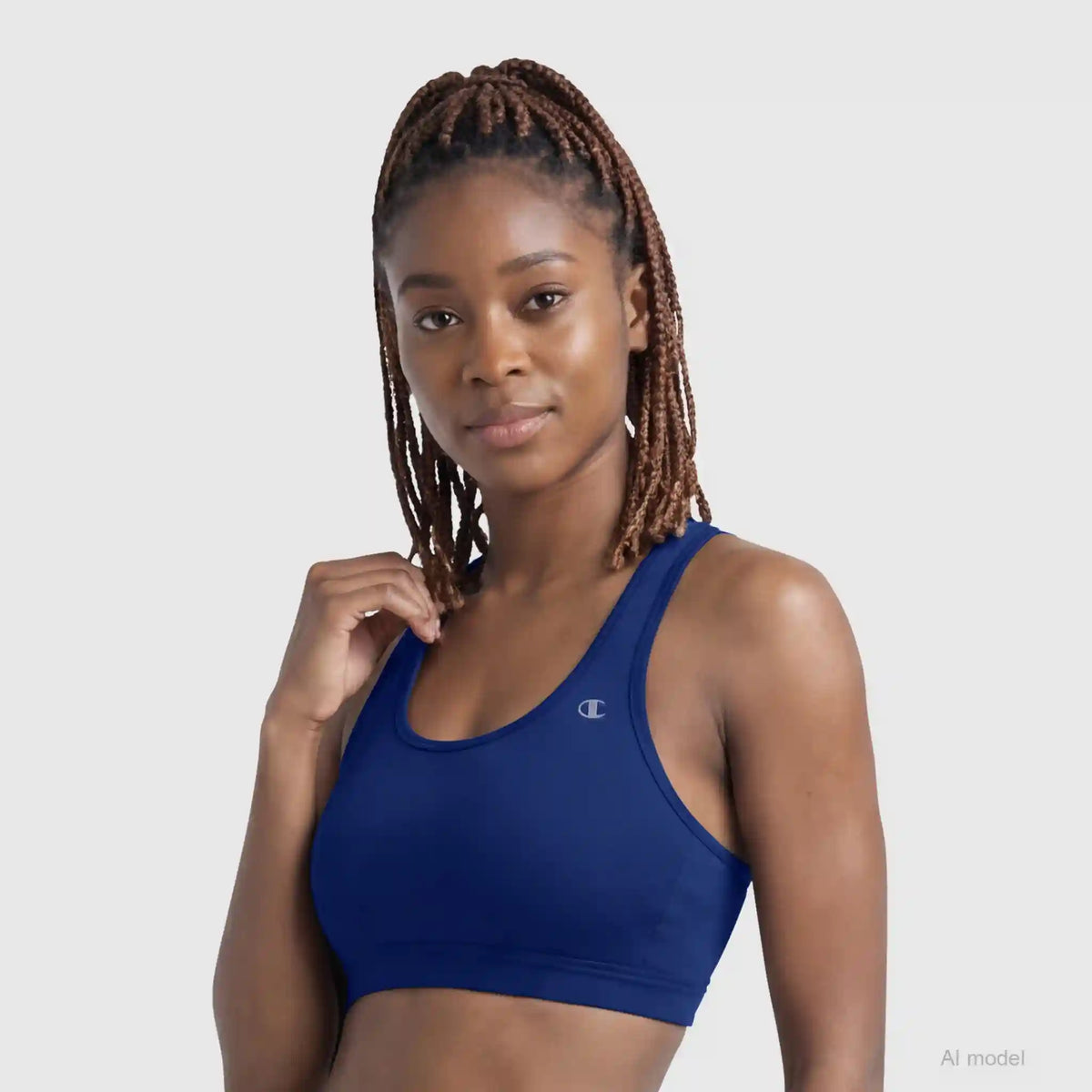 Compression Sports Bra, C Logo